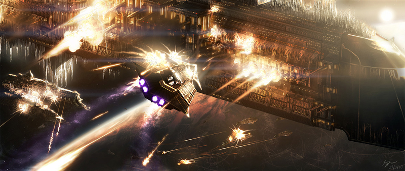 Illustration for article titled Spaceship Concept Art (Gallery 2)